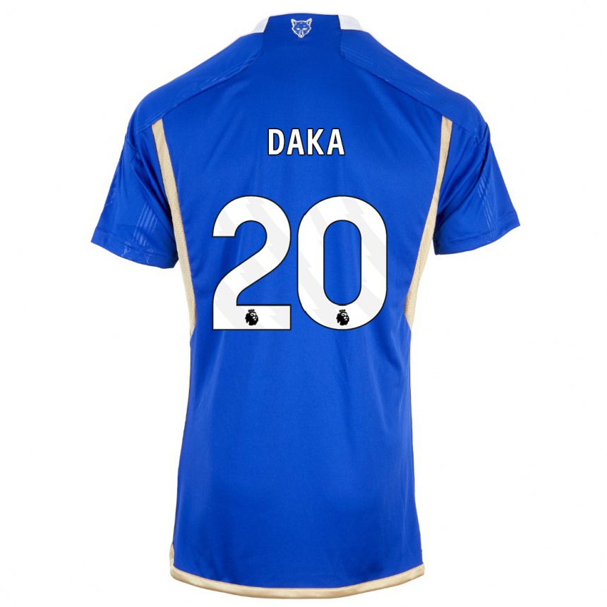 レディースフットボールパトソン・ダカ#20ロイヤルブルーホームシャツ2023/24ジャージーユニフォーム