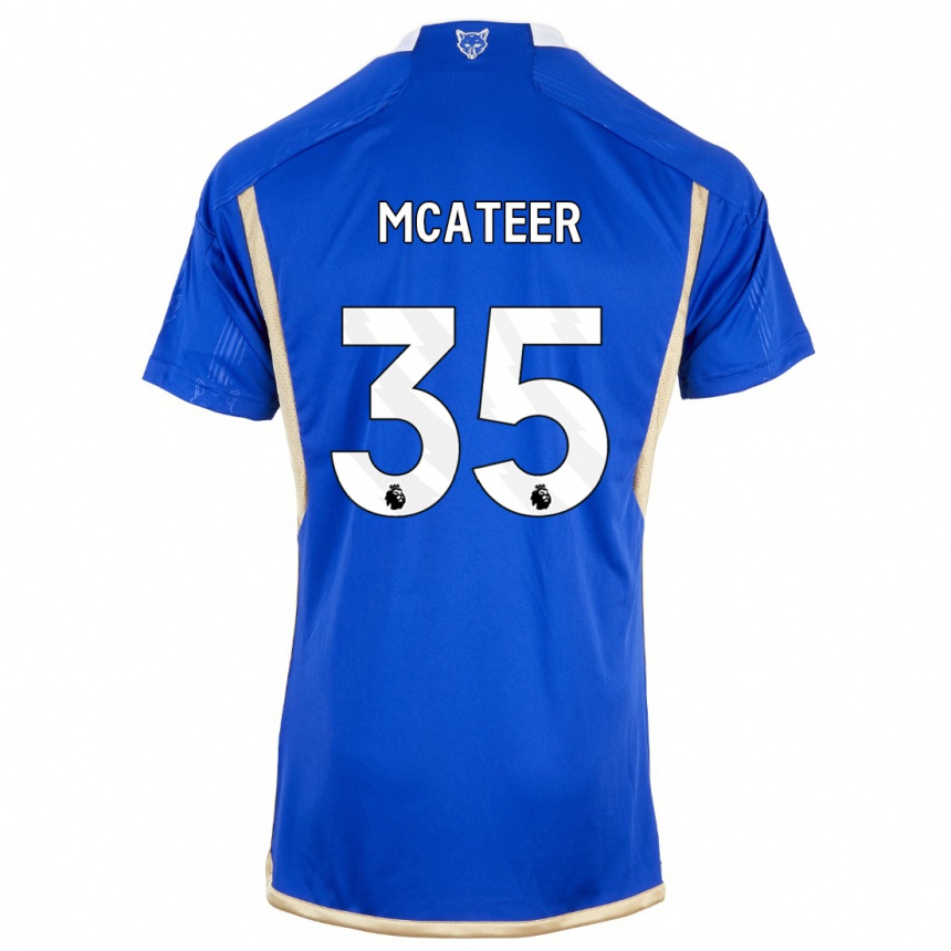 レディースフットボールケイシー・マカティアー#35ロイヤルブルーホームシャツ2023/24ジャージーユニフォーム