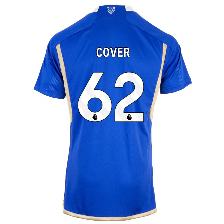 レディースフットボールブランドンカバー#62ロイヤルブルーホームシャツ2023/24ジャージーユニフォーム