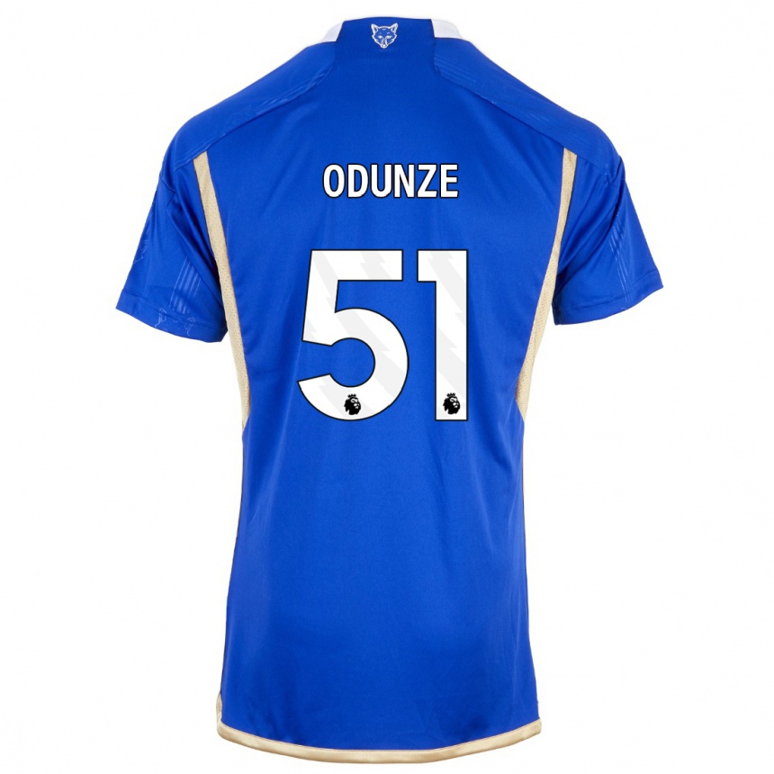 レディースフットボールチトゥル・オドゥンゼ#51ロイヤルブルーホームシャツ2023/24ジャージーユニフォーム
