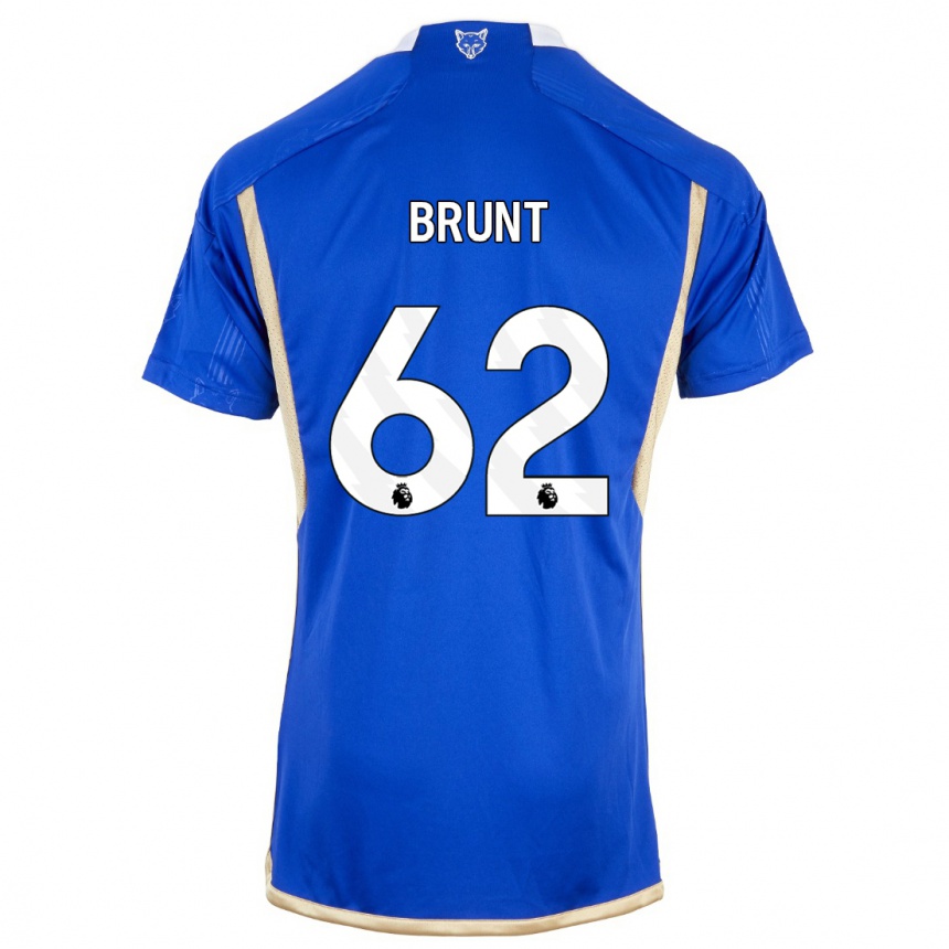レディースフットボールルイス・ブラント#62ロイヤルブルーホームシャツ2023/24ジャージーユニフォーム