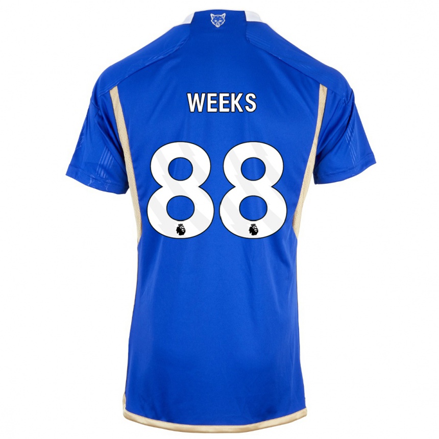 レディースフットボールタイラーウィーク#88ロイヤルブルーホームシャツ2023/24ジャージーユニフォーム