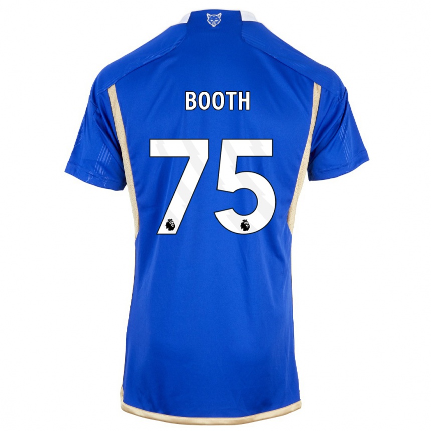 レディースフットボールザックブース#75ロイヤルブルーホームシャツ2023/24ジャージーユニフォーム