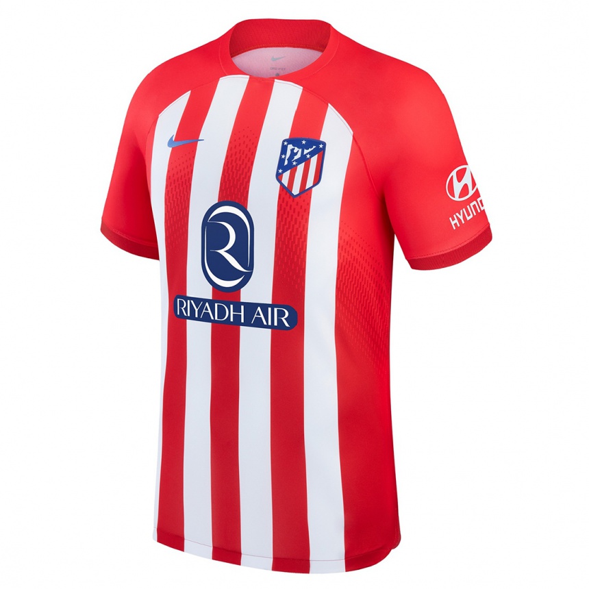 レディースフットボールアブラハムサンティアゴ#31赤白ホームシャツ2023/24ジャージーユニフォーム