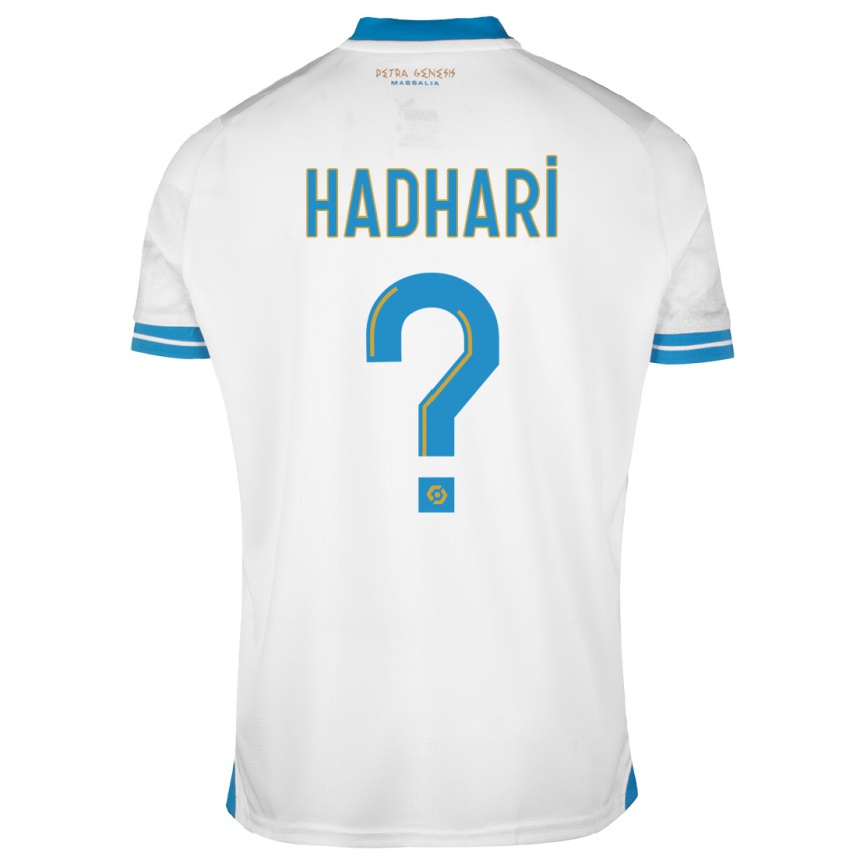 レディースフットボールイブトイヒ・ハダリ#0白ホームシャツ2023/24ジャージーユニフォーム