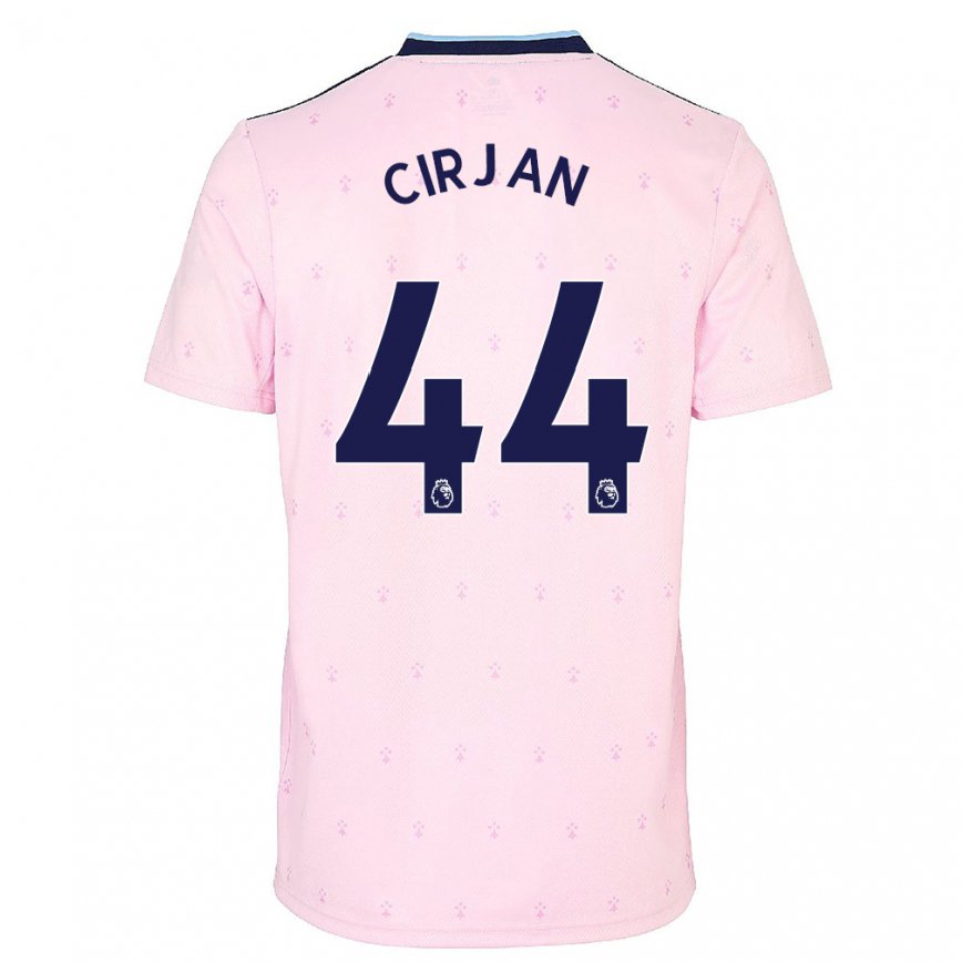 レディースフットボールカタリン・シルジャン#44ピンク ネイビー ブルーサードユニフォームシャツ2022/23ジャージーユニフォーム